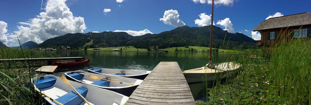Appartements Herwig Schwarzenbacher Weissensee Bagian luar foto